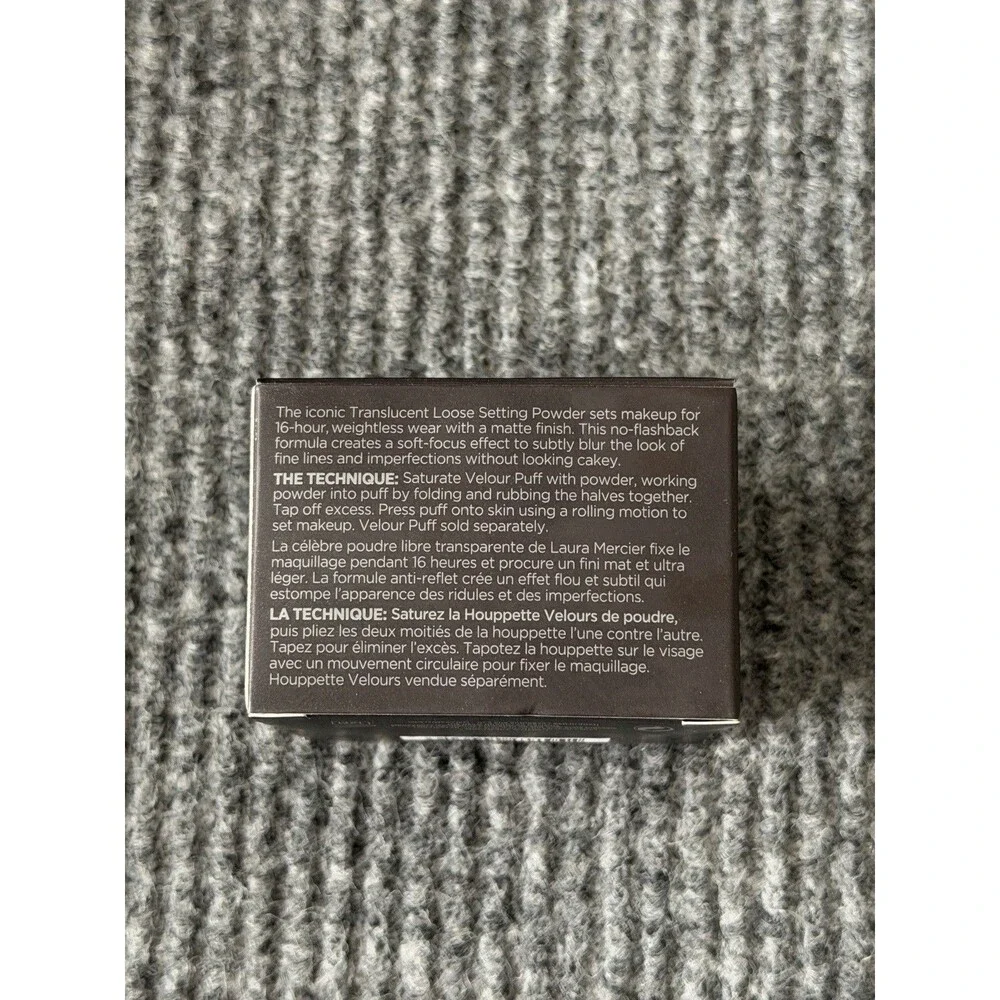 Laura Mercier Translucent No 1 Loose Setting Face Powder Full Size 1 OZ - NEW